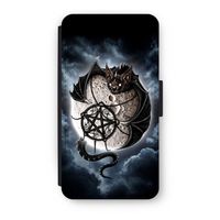 Volle maan: iPhone X Flip Hoesje