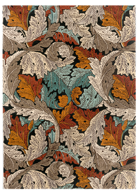 Morris & Co - Acanthus Forest 126900 - 170x240 cm Vloerkleed