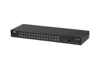 ATEN 32-poorts multi-interface (DisplayPort, HDMI, DVI, VGA) Cat 5 KVM-switch - thumbnail