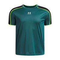 Under Armour Challenger Trainingsshirt Kids Donkergroen Lichtgroen Wit