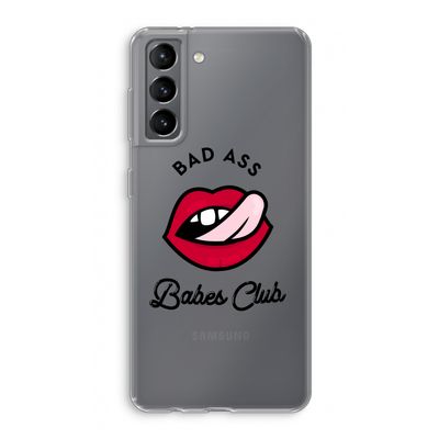 Badass Babes Club: Samsung Galaxy S21 Transparant Hoesje