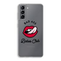 Badass Babes Club: Samsung Galaxy S21 Transparant Hoesje