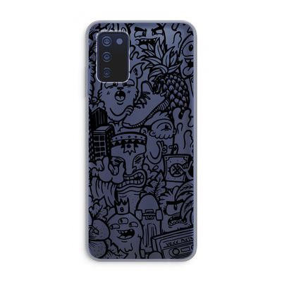 Vexx Black Mixtape: Samsung Galaxy A03s Transparant Hoesje