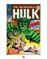 Kunstdruk Hulk 40x50cm