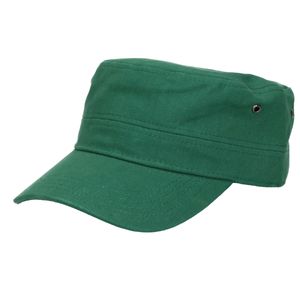 Leger/army pet voor volwassenen - donkergroen - Militairy look rebel cap