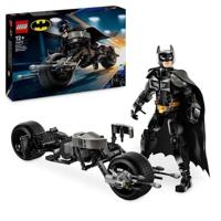 LEGO DC Batman 76273 Minifigure di Batman costruibile e moto Bat-Pod