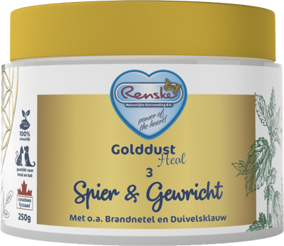 Renske Golddust Heal 3 - Spier & Gewricht 250gram
