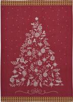 Sander Sander theedoek Chef Tree 50x70 Fb. 01 - Red