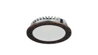 LED inbouwspot 12V 2.5W 135 lumen 2700K 100° 58mm bronskleurig IP20 Hafele