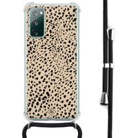 Samsung Galaxy S20 FE hoesje met koord - Spot on