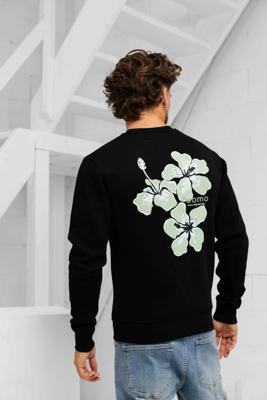 Flower Sweater Black/Green