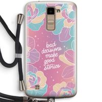 Good stories: LG K10 (2016) Transparant Hoesje met koord
