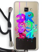 Dream: Samsung Galaxy A3 (2016) Transparant Hoesje met koord