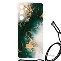 Anti-Shock Hoesje voor Samsung Galaxy A25 Marmer Groen