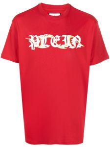 Philipp Plein t-shirt SS Chrome à col rond - Rouge