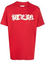 Philipp Plein t-shirt SS Chrome à col rond - Rouge - thumbnail