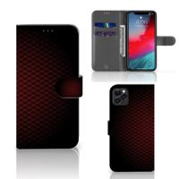 Apple iPhone 11 Pro Max | Telefoon Hoesje | Geruit Rood