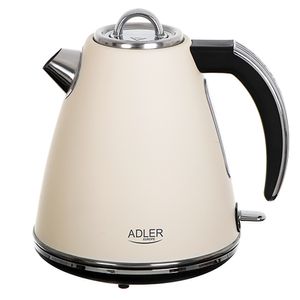 Adler AD 1343 Waterkoker metaal 1.5L STRIX - Crème