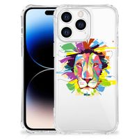 Apple iPhone 14 Pro Max Stevig Bumper Hoesje Lion Color