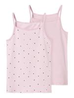Name it winter ondergoed meisjes - zwart - 2p top - NkfShort