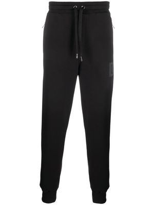 Dolce & Gabbana pantalon de jogging à logo brodé - Noir