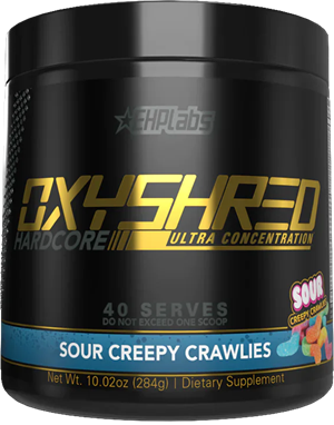 EHP Labs OxyShred Hardcore Sour Creepy Crawlies (40 servings)
