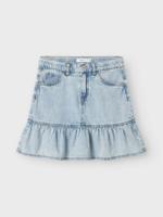 Name it zomer jeans short meisjes - licht blauw denim - Nkfnynne