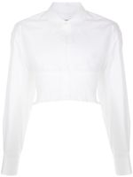 Alexander Wang chemise en coton à design superposé - Blanc - thumbnail