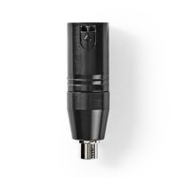Nedis XLR-Adapter | XLR 3-Pins Male | RCA Female | Zwart | 1 stuks - COTP15930BK COTP15930BK - thumbnail