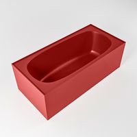 Vrijstaand bad Mondiaz Freeze | 180x85 cm | Solid surface | Ovaal | Fire Vrijstaand bad Mondiaz Freeze | 180x85 cm | Solid surface | Ovaal | Fire