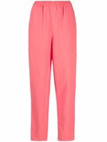 Emporio Armani pantalon de jogging à chevilles élastiquées - Rose - thumbnail