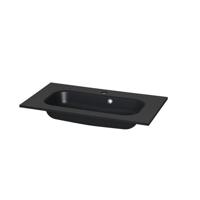 Wastafel Tiger S-line Oval 80 cm Mat Zwart