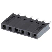 Molex 901471106 Female header, inbouw (standaard) Totaal aantal polen: 6 Rastermaat: 2.54 mm Inhoud: 1 stuk(s) Tube