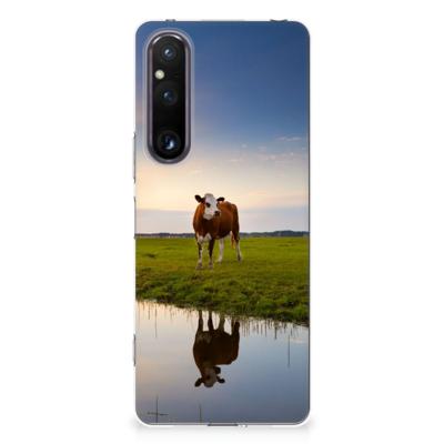Sony Xperia 1 V | TPU Hoesje | Koe