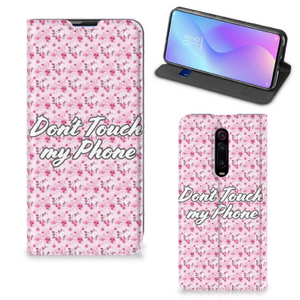 Xiaomi Mi 9T Pro Design Case Flowers Pink DTMP