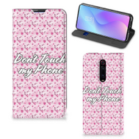 Xiaomi Mi 9T Pro Design Case Flowers Pink DTMP - thumbnail