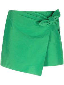 RED Valentino short à détail de nœud - Vert