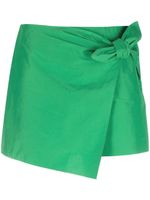 RED Valentino short à détail de nœud - Vert