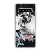 Camouflage de sommeil: Samsung Galaxy S10 5G Transparant Hoesje