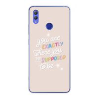 Right Place: Honor Note 10 Transparant Hoesje