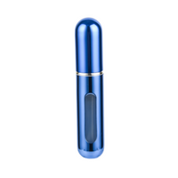 Mini Parfum Flesje - Navulbaar - 5 ml - Reisflesje - Parfumverstuiver - Glanzend Blauw kopen - thumbnail