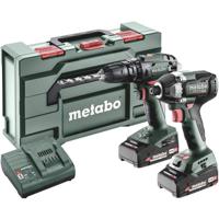 Metabo Combo-Set SB 18 + SSD 18 LT 200 BL Accu-klopboor/schroefmachine, Accu-slagmoersleutel Incl. accu, Incl. lader - thumbnail