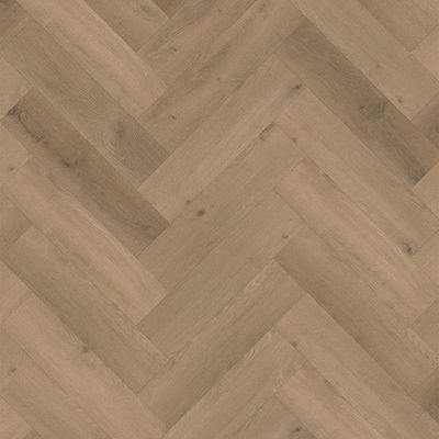 PVC Visgraat Warm Brown Klik