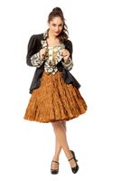Petticoat luxe metallic, koper