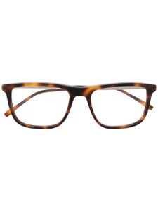 Lacoste lunettes de vue à monture carrée - Marron