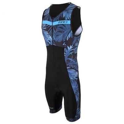 Zone3 Activate plus trisuit tropical palm mouwloos heren