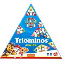 Bordspel - GOLIATH - Paw Patrol Junior Triominos - Driehoekige dominostenen voor 3-jarigen