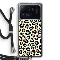 Leopard pattern: Xiaomi Mi 11 Ultra Transparant Hoesje met koord Leopard pattern: Xiaomi Mi 11 Ultra Transparant Hoesje met koord