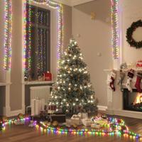 VidaXL Lichtslinger cluster met 1000 led&apos;s meerkleurig 11 m pvc
