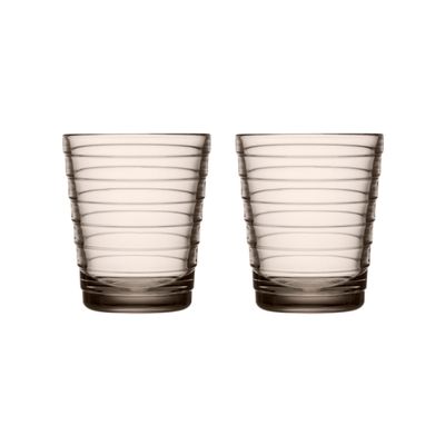 Iittala Glas Aino Aalto Linnen 220 ml - 2 Stuks